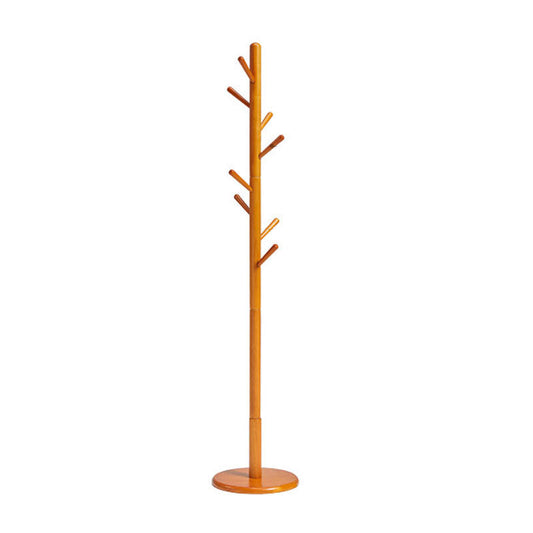 Solid Wood Entry Hall Tree Free Standing Coat Hanger for Hallway Clearhalo 'Entry & Mudroom Furniture' 'furn' 'furn_hall_tree_coat_racks' 'Furniture' 'Hall Trees & Coat Racks' 'hall_tree_coat_racks' 7318015