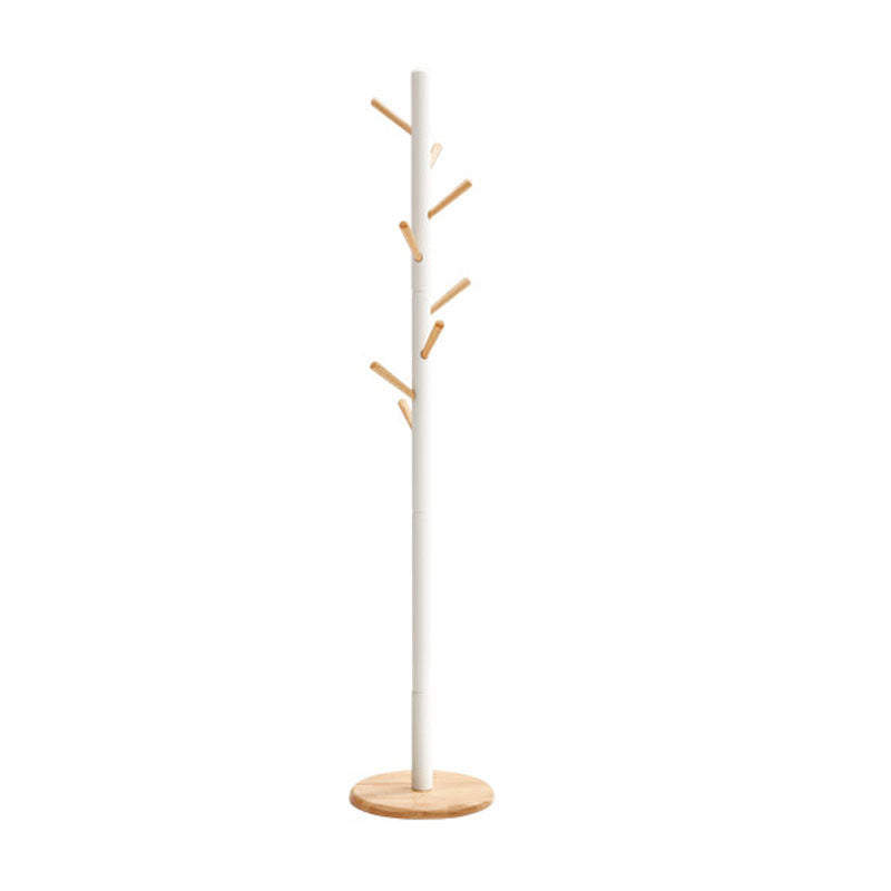 Solid Wood Entry Hall Tree Free Standing Coat Hanger for Hallway Clearhalo 'Entry & Mudroom Furniture' 'furn' 'furn_hall_tree_coat_racks' 'Furniture' 'Hall Trees & Coat Racks' 'hall_tree_coat_racks' 7318022