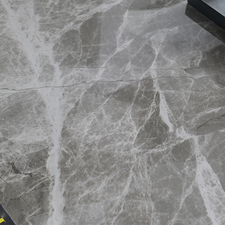 Juego de mesa de comedor extensible 1/4/5/7 Piezas con muebles de cocina de base de metal