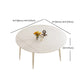 Extendable 1/5/7 Pieces Furniture Sintered Stone Dining Set in White