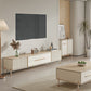 Glam TV Media Console Wooden TV Stand Console with 4 Drawers Clearhalo 'furn' 'furn_tv_stands_entertainment_centers' 'Furniture' 'Living Room Furniture' 'TV Stands & Entertainment Centers' 'TV Stands & Media Storage Furniture' 'tv_stands_entertainment_centers' 7319233