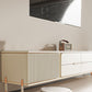 Glam TV Media Console Wooden TV Stand Console with 4 Drawers Clearhalo 'furn' 'furn_tv_stands_entertainment_centers' 'Furniture' 'Living Room Furniture' 'TV Stands & Entertainment Centers' 'TV Stands & Media Storage Furniture' 'tv_stands_entertainment_centers' 7319245