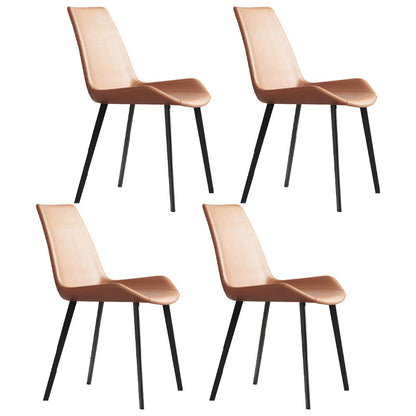 Set di tavoli da pranzo moderna 1/4/5/6 pezzi con mobili da cucina a base di metallo