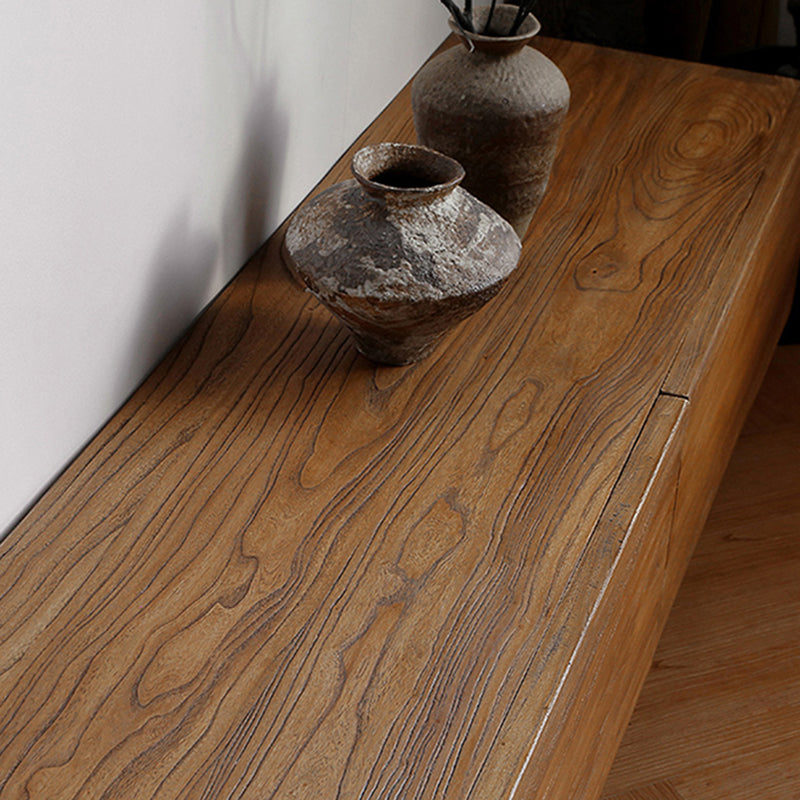 Wooden TV Media Stand Scandinavian TV Media Console with Drawers Clearhalo 'furn' 'furn_tv_stands_entertainment_centers' 'Furniture' 'Living Room Furniture' 'TV Stands & Entertainment Centers' 'TV Stands & Media Storage Furniture' 'tv_stands_entertainment_centers' 7320397