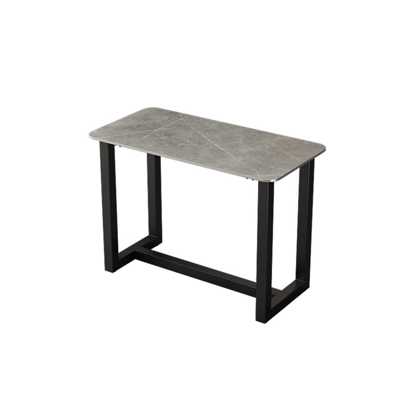 Desca da ufficio contemporanea rettangolo antico finitura di computer