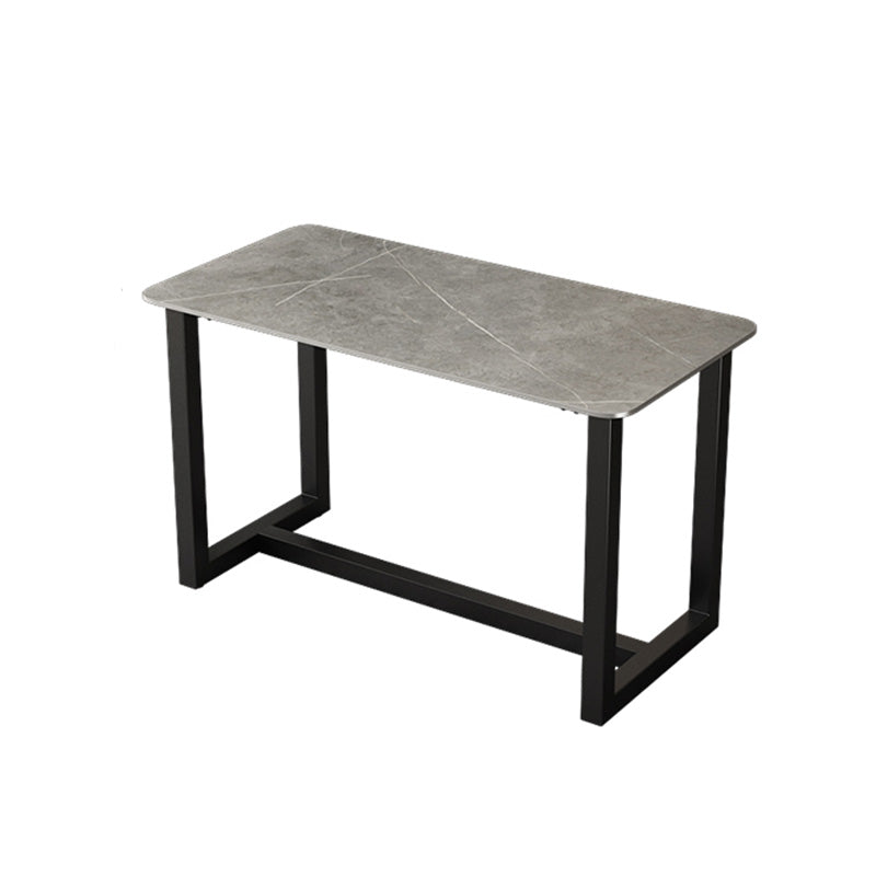 Desca da ufficio contemporanea rettangolo antico finitura di computer