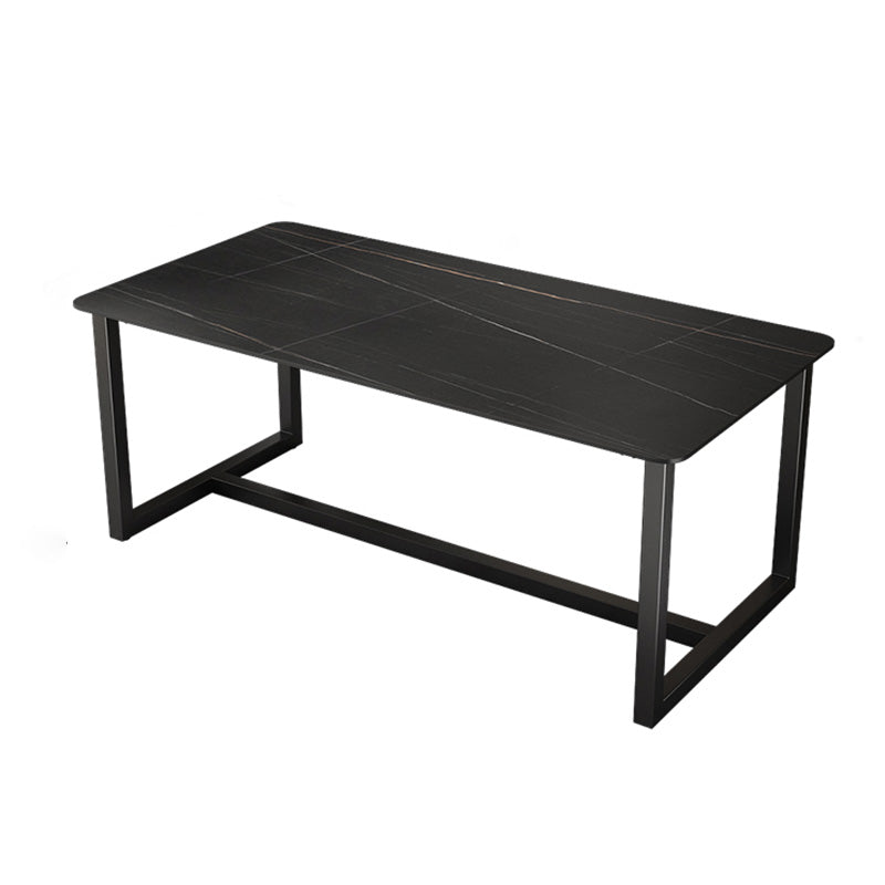 Desca da ufficio contemporanea rettangolo antico finitura di computer