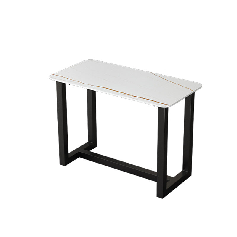 Desca da ufficio contemporanea rettangolo antico finitura di computer