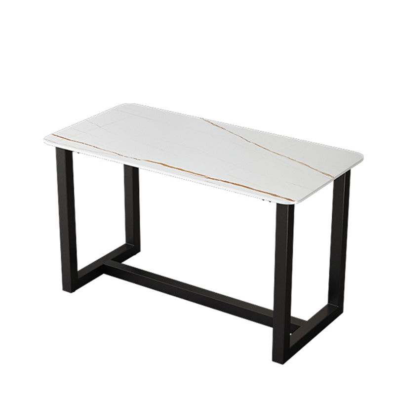 Desca da ufficio contemporanea rettangolo antico finitura di computer