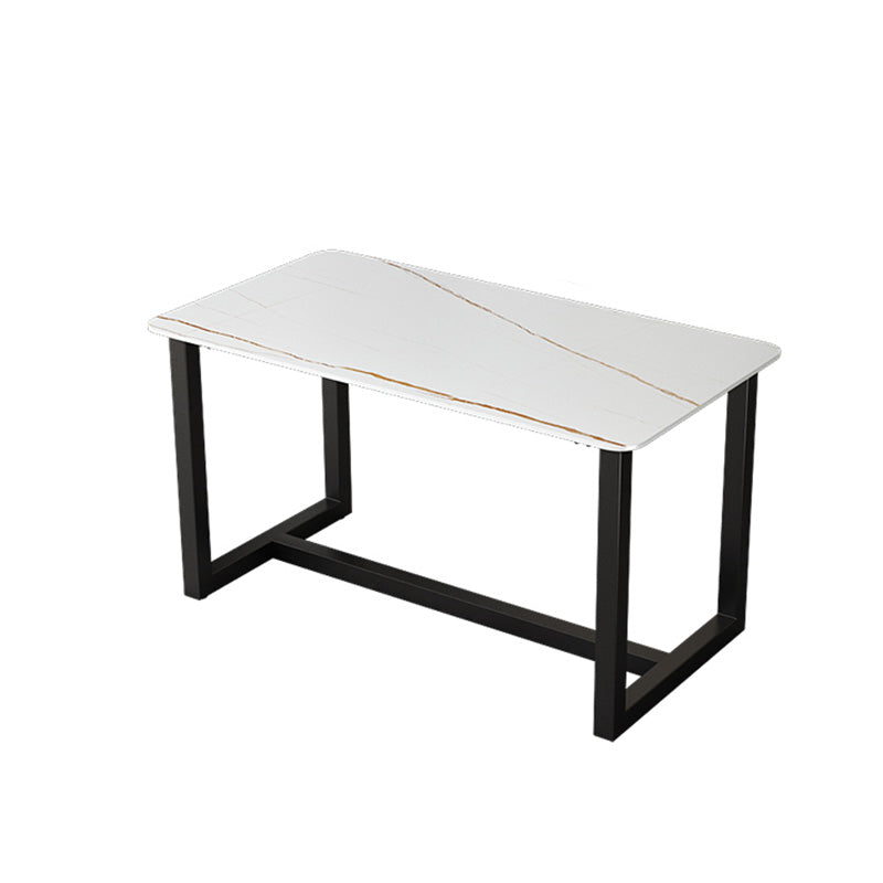 Desca da ufficio contemporanea rettangolo antico finitura di computer