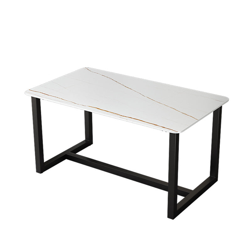 Desca da ufficio contemporanea rettangolo antico finitura di computer