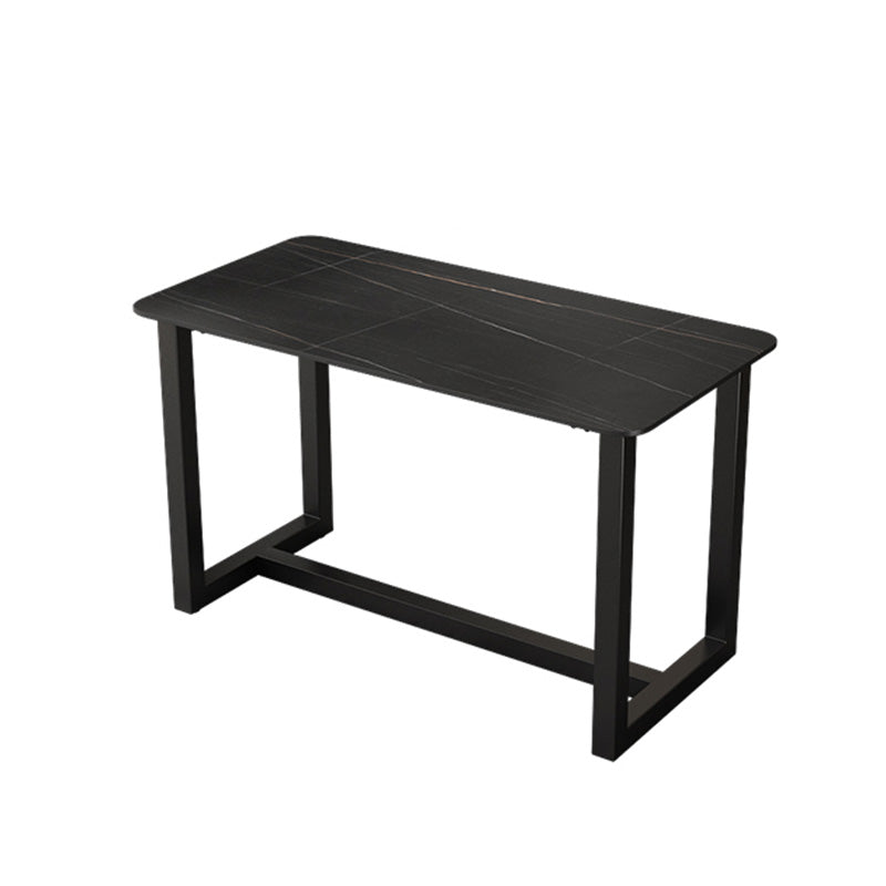 Desca da ufficio contemporanea rettangolo antico finitura di computer