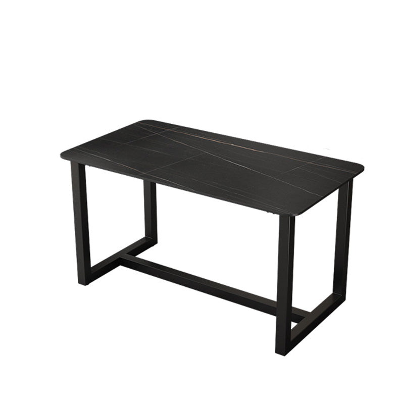 Desca da ufficio contemporanea rettangolo antico finitura di computer