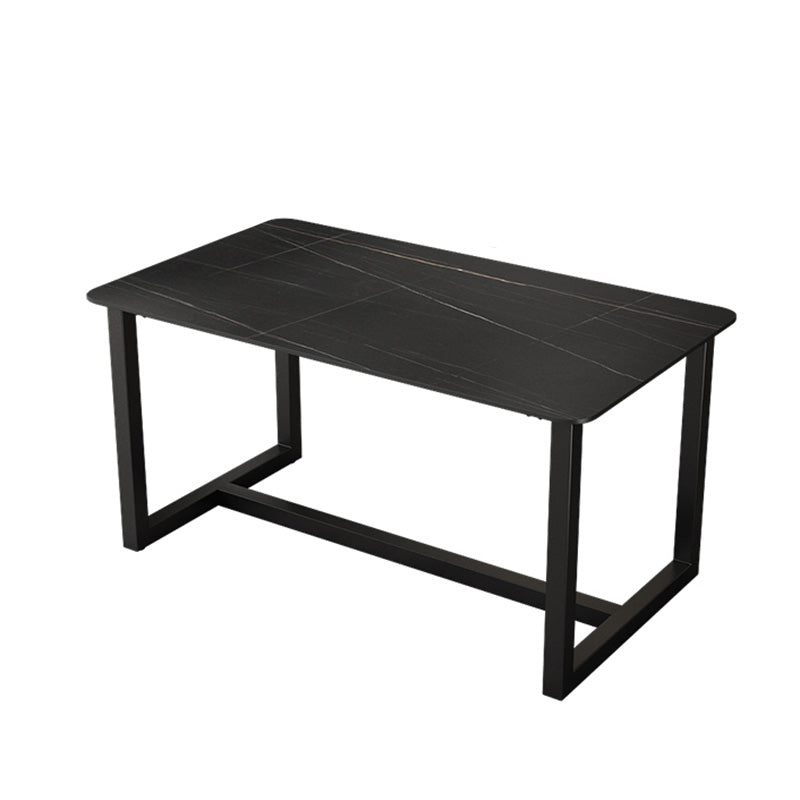 Desca da ufficio contemporanea rettangolo antico finitura di computer