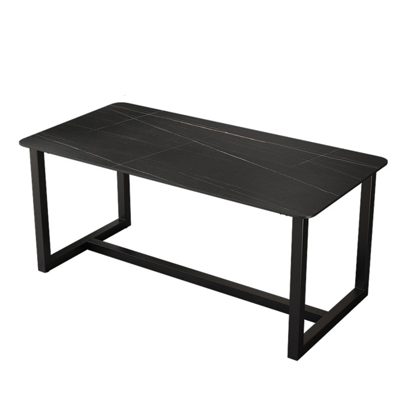 Desca da ufficio contemporanea rettangolo antico finitura di computer