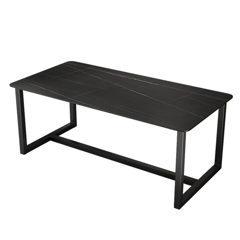 Desca da ufficio contemporanea rettangolo antico finitura di computer