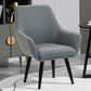Fixed Back Lounge Chair Solid Color Barrel Chair with Black Legs Clearhalo 'Accent Chairs' 'accent_chairs' 'Chairs & Seating' 'furn' 'furn_accent_chairs' 'Furniture' 'Living Room Furniture' 7320727