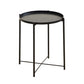 Contemporary Metal Accent Table Nightstand Antique Finish Nightstand Clearhalo 'Bedroom Furniture' 'furn' 'furn_night_stand' 'Furniture' 'night_stand' 'Nightstands' 7320767