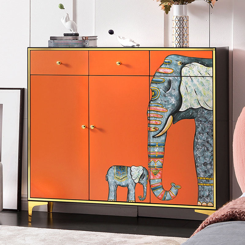 Modernismo Combo Combo Combo tocador de almacenamiento de madera para casa