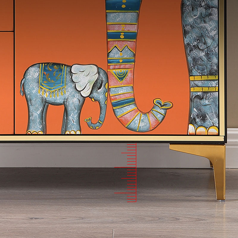 Modernismo Combo Combo Combo tocador de almacenamiento de madera para casa