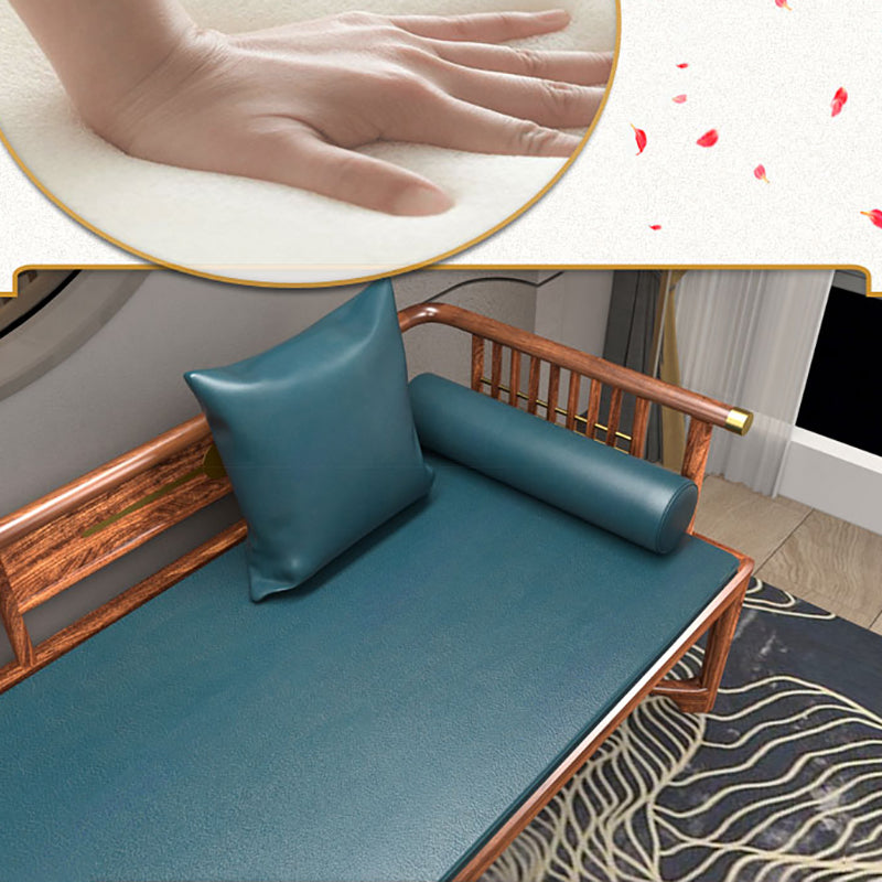 Solid Color Chaise Leather Chaise Lounge Sofa for Living Room Clearhalo 'Chairs & Seating' 'Chaise Lounge' 'chaise_lounge' 'furn' 'furn_chaise_lounge' 'Furniture' 'Living Room Furniture' 7321541