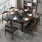Contemporary Kitchen Dinner Table Extendable Wood Dining Table Clearhalo 'Dining Tables & Seating' 'Dining Tables' 'dining_table' 'furn' 'furn_dining_table' 'Furniture' 'Kitchen & Dining Furniture' 7321684
