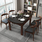 Contemporary Kitchen Dinner Table Extendable Wood Dining Table Clearhalo 'Dining Tables & Seating' 'Dining Tables' 'dining_table' 'furn' 'furn_dining_table' 'Furniture' 'Kitchen & Dining Furniture' 7321686