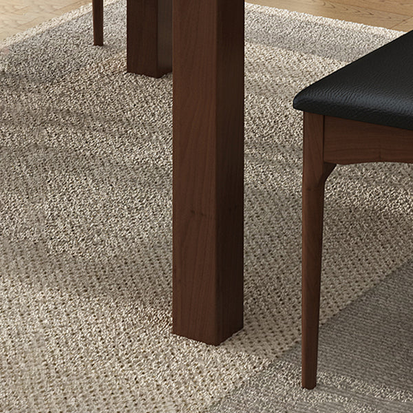 Contemporary Kitchen Dinner Table Extendable Wood Dining Table Clearhalo 'Dining Tables & Seating' 'Dining Tables' 'dining_table' 'furn' 'furn_dining_table' 'Furniture' 'Kitchen & Dining Furniture' 7321692
