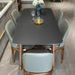 Contemporary Kitchen Dinner Table Rectangle Wood Base Dining Table Clearhalo 'Dining Tables & Seating' 'Dining Tables' 'dining_table' 'furn' 'furn_dining_table' 'Furniture' 'Kitchen & Dining Furniture' 7321696