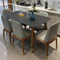 Contemporary Kitchen Dinner Table Rectangle Wood Base Dining Table Clearhalo 'Dining Tables & Seating' 'Dining Tables' 'dining_table' 'furn' 'furn_dining_table' 'Furniture' 'Kitchen & Dining Furniture' 7321698
