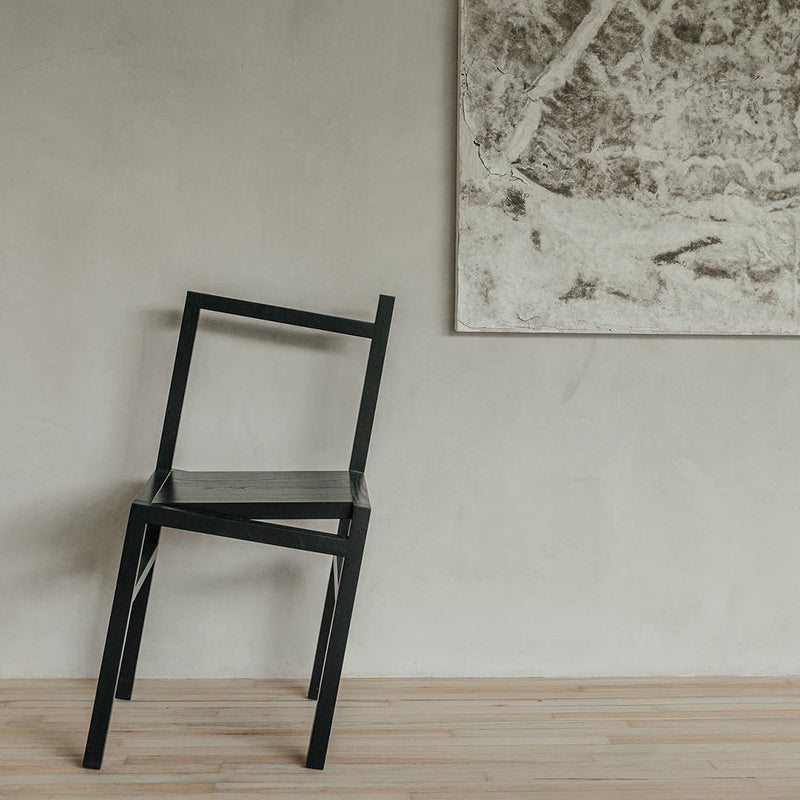 Noordse stijl eetkamerstoelen massieve houten eetstoelen voor patio -gebruik