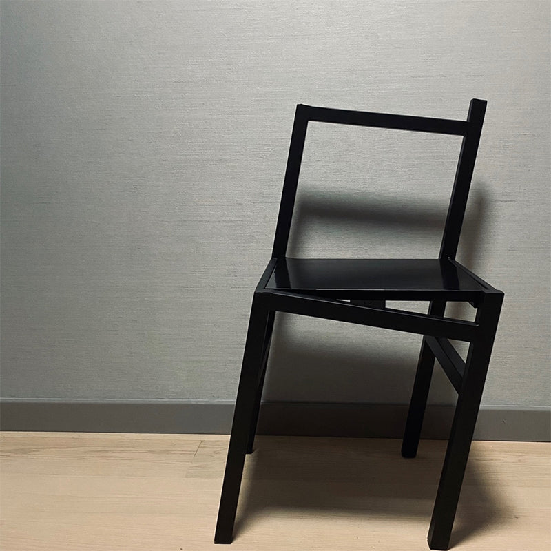 Noordse stijl eetkamerstoelen massieve houten eetstoelen voor patio -gebruik