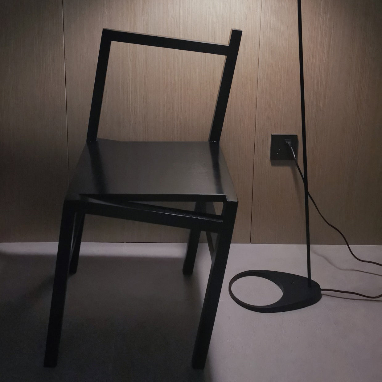 Noordse stijl eetkamerstoelen massieve houten eetstoelen voor patio -gebruik