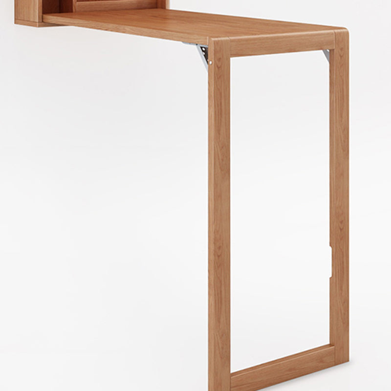 Modern Solid Wood Bar Table Extendable Bar Table for Kitchen Clearhalo 'Bar Furniture' 'Bar Tables' 'bar_tables' 'furn' 'furn_bar_tables' 'Furniture' 'Kitchen & Dining Furniture' 7321796