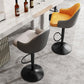 Tabourets de bar en faux cuir de style glam