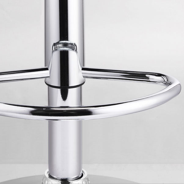 Tabourets de bar en faux cuir de style glam