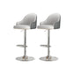 Tabourets de bar en faux cuir de style glam