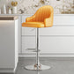 Tabourets de bar en faux cuir de style glam