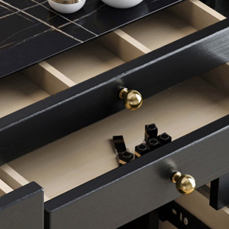 Scandinavian Lighted Mirror Makeup Vanity Desk in Wood Vanity Dressing Table Set Clearhalo 'Bedroom Furniture' 'furn' 'furn_makeup_vanities' 'Furniture' 'Makeup Vanities' 'makeup_vanities' 7323121