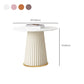 Slate Round Coffee Table Pedestal Coffee Cocktail Table for Living Room Clearhalo 'Coffee & Accent Tables' 'Coffee Tables' 'coffee_tables' 'furn' 'furn_coffee_tables' 'Furniture' 'Living Room Furniture' 7323205