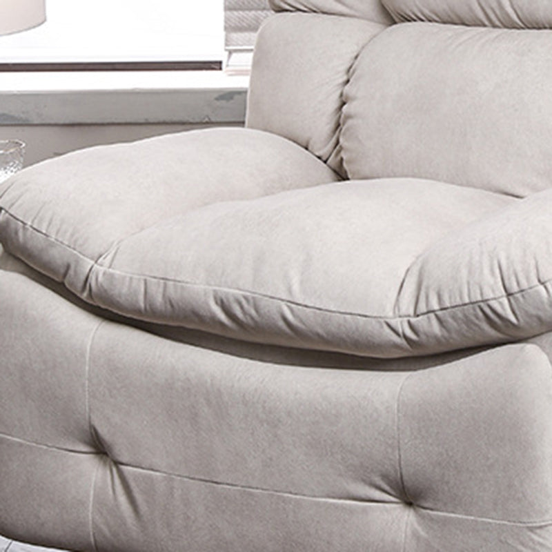 Sedia reclinabile in metallo a poltrona a poltrone