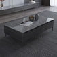 Rectangular Slate 4 Legs Coffee Table Modern 1 Single Cocktail Table with 4 Drawers Clearhalo 'Coffee & Accent Tables' 'Coffee Tables' 'coffee_tables' 'furn' 'furn_coffee_tables' 'Furniture' 'Living Room Furniture' 7323247