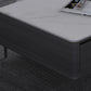 Rectangular Slate 4 Legs Coffee Table Modern 1 Single Cocktail Table with 4 Drawers Clearhalo 'Coffee & Accent Tables' 'Coffee Tables' 'coffee_tables' 'furn' 'furn_coffee_tables' 'Furniture' 'Living Room Furniture' 7323253