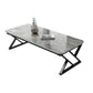 Slate Top Rectangular Coffee Table Trestle Coffee Cocktail Table Black Gray Clearhalo 'Coffee & Accent Tables' 'Coffee Tables' 'coffee_tables' 'furn' 'furn_coffee_tables' 'Furniture' 'Living Room Furniture' 7323288