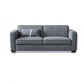 37" Wide Scandinavian Sofa Futon Foldable Upholstered Sleeper Sofa 79"L x 37"W x 32"H Dark Gray Clearhalo 'furn' 'furn_futons' 'Furniture' 'Futons & Daybeds' 'Futons' 'Living Room Furniture' 7323473