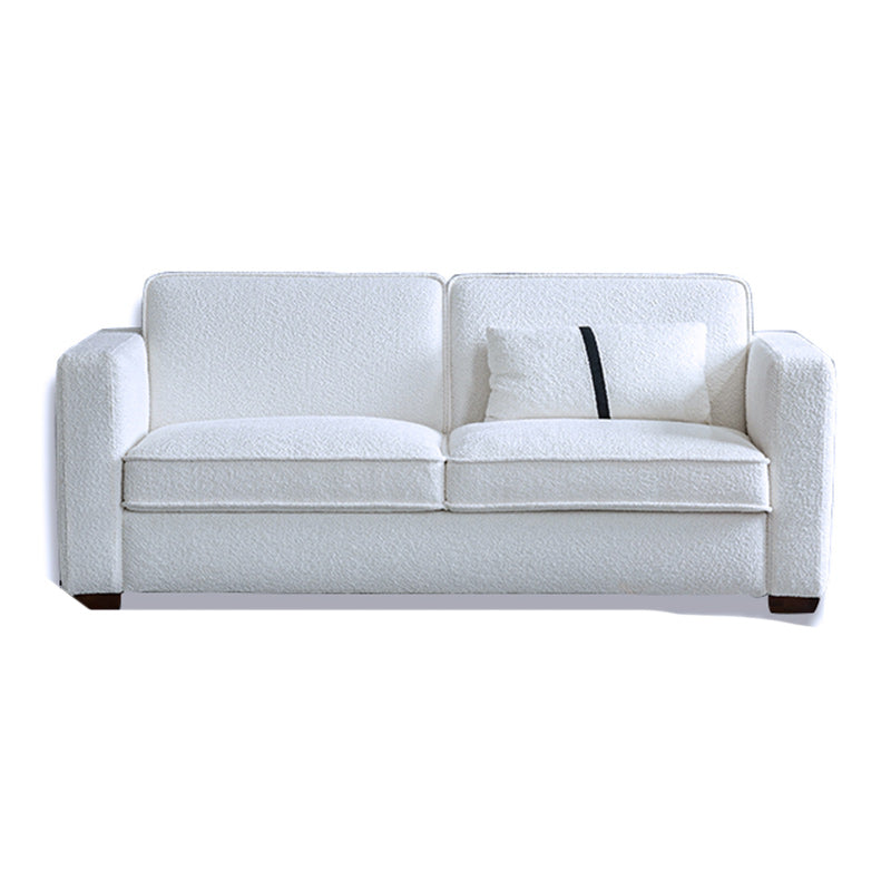 37" Wide Scandinavian Sofa Futon Foldable Upholstered Sleeper Sofa Clearhalo 'furn' 'furn_futons' 'Furniture' 'Futons & Daybeds' 'Futons' 'Living Room Furniture' 7323474
