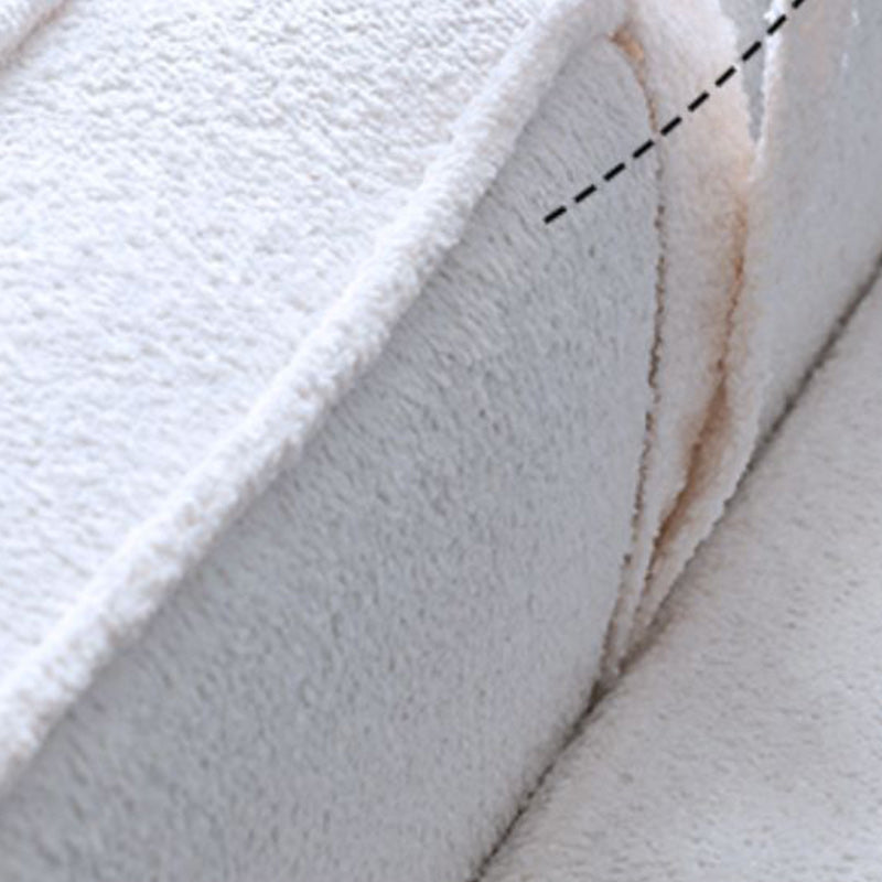 37" Wide Scandinavian Sofa Futon Foldable Upholstered Sleeper Sofa Clearhalo 'furn' 'furn_futons' 'Furniture' 'Futons & Daybeds' 'Futons' 'Living Room Furniture' 7323478