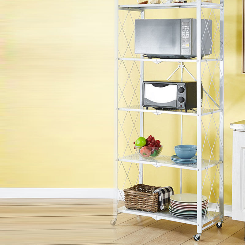 Modern Metal Bookcase Geometric Bookshelf for Living Room, 28" L X 14.5" W Clearhalo 'Bookcases' 'furn' 'furn_bookcases' 'Furniture' 'Office Furniture' 7324284