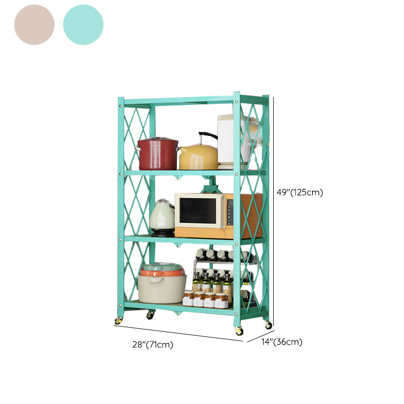 Modern Metal Bookcase Geometric Bookshelf for Living Room, 28" L X 14.5" W Clearhalo 'Bookcases' 'furn' 'furn_bookcases' 'Furniture' 'Office Furniture' 7324288