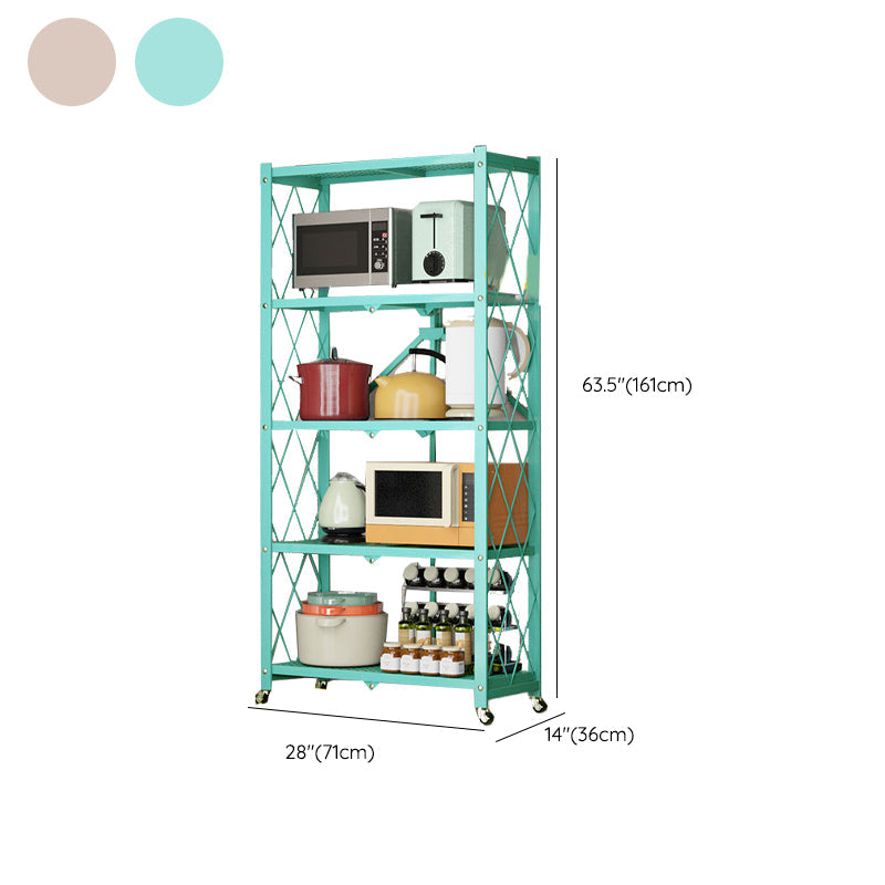 Modern Metal Bookcase Geometric Bookshelf for Living Room, 28" L X 14.5" W Clearhalo 'Bookcases' 'furn' 'furn_bookcases' 'Furniture' 'Office Furniture' 7324289